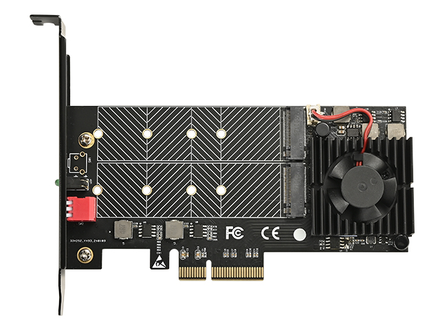 PCIe x4 to 2 Ports PCIe Gen 3x2 NVME RAID Card IO PCE586R 2IR PCIe Storage Products My web