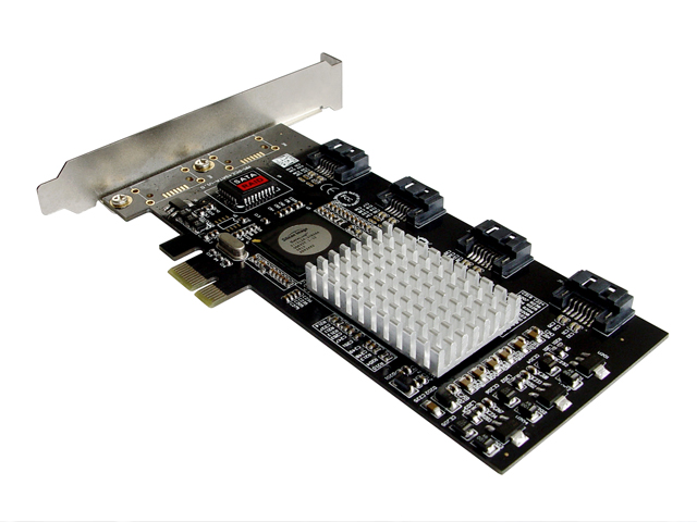 PCIe to port SATA II Software RAID Controller Card--Bundle,MM-PCE3124-4IR  PCIe Storage Products My web
